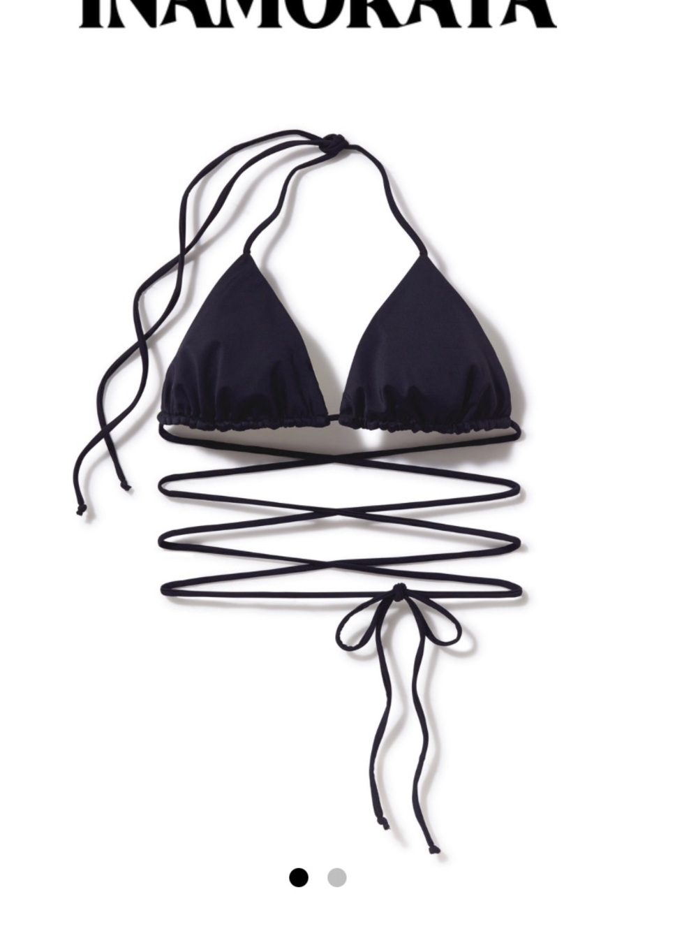 iNAMORATA Los Olas Bikini Top